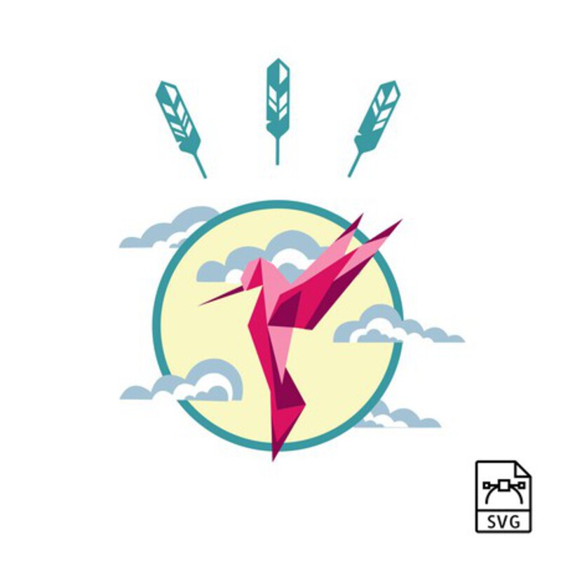 Colibri - Graphiques vectoriels