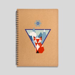 Bergfuchs Notizbuch