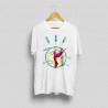 T-Shirt mit Kolibri-Print