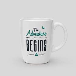 Tasse Das Abenteuer beginnt
