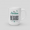 Tasse Das Abenteuer beginnt