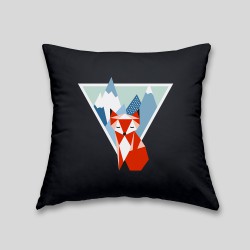 Coussin de renard des montagnes